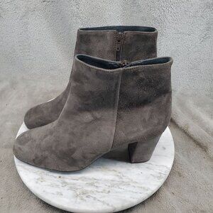 Eric Michael Shoes Womens EU 41 US 10-11 Gray Suede Arco Ankle Boots